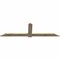 Ekena Millwork Eugene Rough Sawn Timber Gable Bracket, Douglas Fir, 96"W x 28"H x 2"D x 6"F, 7/12 Pitch GBW096X28X0206EUG00RDF - alternate 3